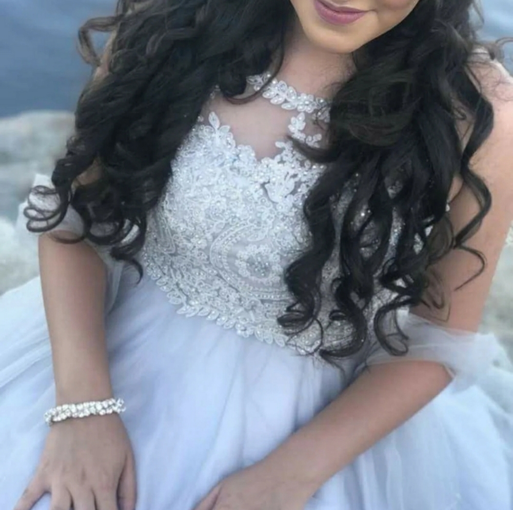 Silver/Gray Prom Dress